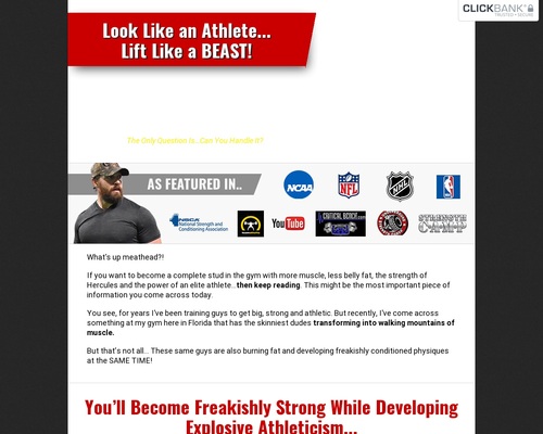 ATTENTION Men Who Want To Get Lean And Ripped – Health & Fitness