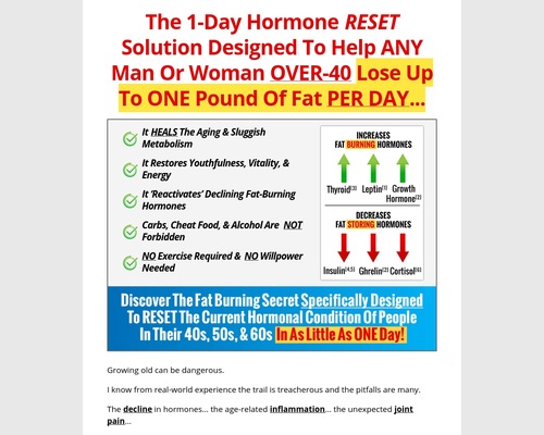 Over 40 Keto Solution – 100% Commish For Any Affiliate – Health & Fitness