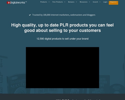 Download 12.590+ Products with Resale, Master Resale and PLR; eBooks, Software, Videos, Articles, Graphics and more!PLR Homepage – Indigitalworks.com – Health & Fitness