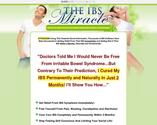 The IBS Miracle TM- How To Free Your Life From Irritable Bowel Syndrome – Health & Fitness