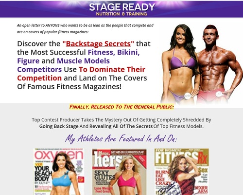 Stage Ready Nutrition & Training – Health & Fitness