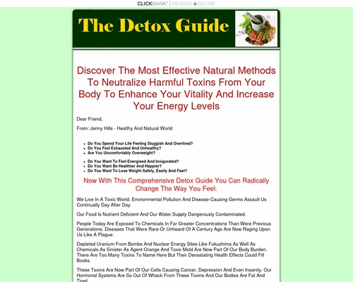 The Detox Guide – Health & Fitness