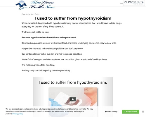 Hypothyroidism – #1 Cause of Weight Gain – Health & Fitness