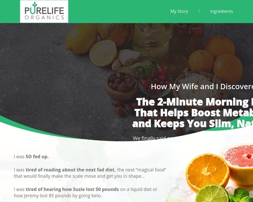 New! Pure Neuro VSL and New! Flat Belly Tea VSL by PureLife Organics – Health & Fitness