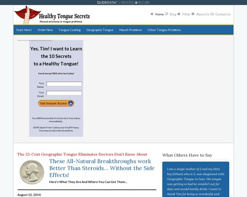 Healthy Tongue Secrets Revealed – Geographic Tongue | Healthy Tongue Secrets – Health & Fitness