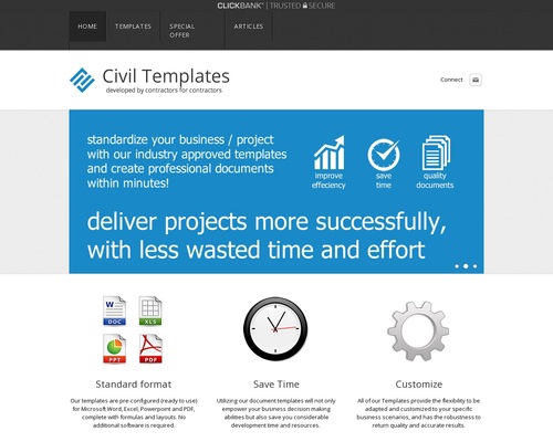 Civil Engineering Templates – Project Management Document Templates – Health & Fitness
