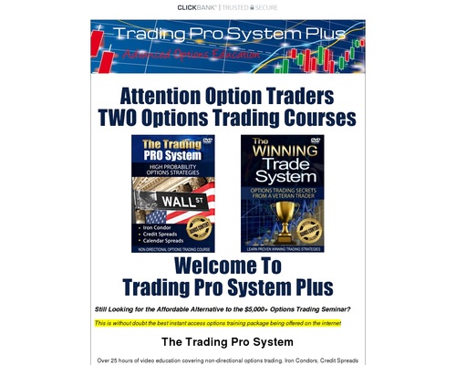Trading Pro System – Stock Market Options Trading Education – Health & Fitness