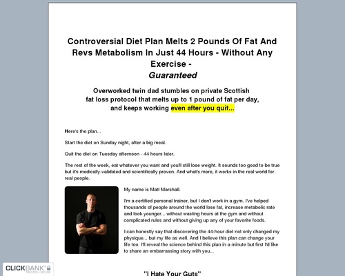 The Underground Fat Loss Manual – Health & Fitness