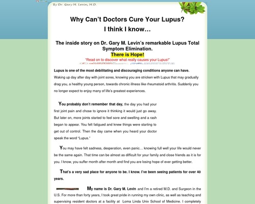 Dr Gary's Lupus Natural Treatment Protocol  | Cure & Relief – Health & Fitness