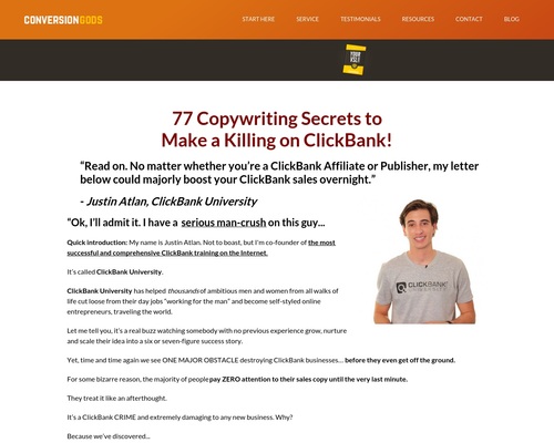 Official ClickBank Copywriting Guide | Conversion Gods – Health & Fitness