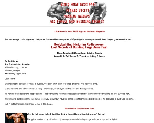 Muscle Building Get Huge Arm Muscles Fast Bodybuilding – Health & Fitness