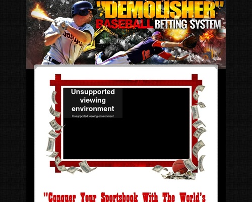 The Demolisher Sports Betting System By Author Of The #1 System – Health & Fitness