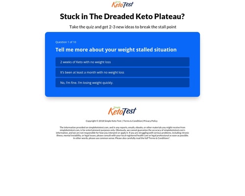 Simple Keto Test – Health & Fitness