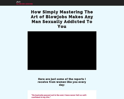 Jack’s Blowjob Lessons – How to Give The Best Blowjob In the World – Health & Fitness