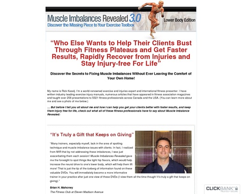 Muscle Imbalances Revealed – Lower Body – Third Edition | Muscle Imbalances RevealedMuscle Imbalances Revealed – Health & Fitness