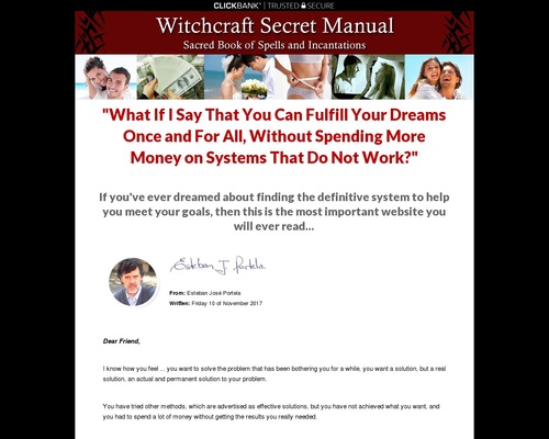 Witchcraft Secret Manual – Love and Money Spells – Health & Fitness