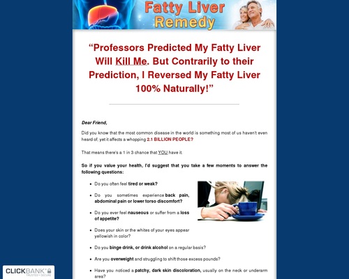 Fatty Liver Remedy – Health & Fitness