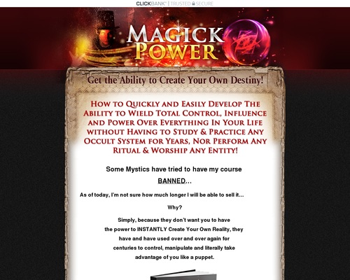 Get the Ultimate Magick Power…the Ability to Define Your Own Destiny! – Health & Fitness
