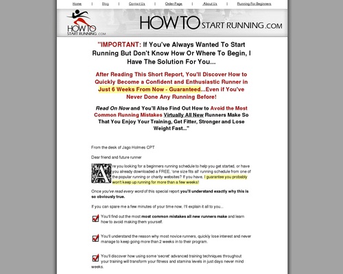 Running For Beginners – A Beginners Guide To Running – Health & Fitness