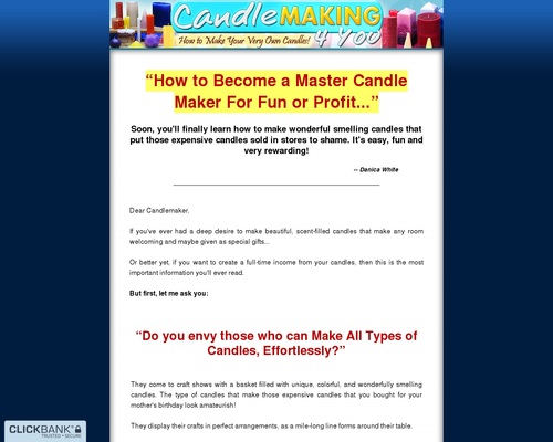 Candle Making 4 You – How to Make Your Very Own Candles! – Health & Fitness