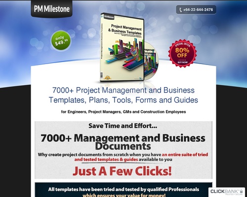 PMMilestone 2.0 Pro by PMMilestone.com :: 9000+ Project Management and Business Templates – Health & Fitness