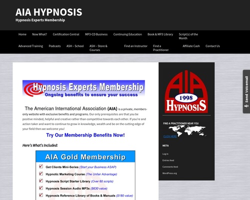 AIA Hypnosis | Hypnosis Experts Membership – Health & Fitness