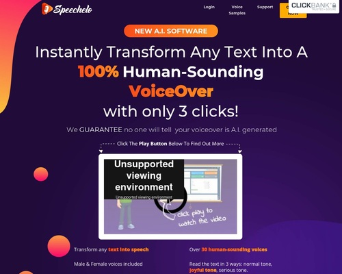 Speechelo – The Best Text To Speech Softare  – Health & Fitness